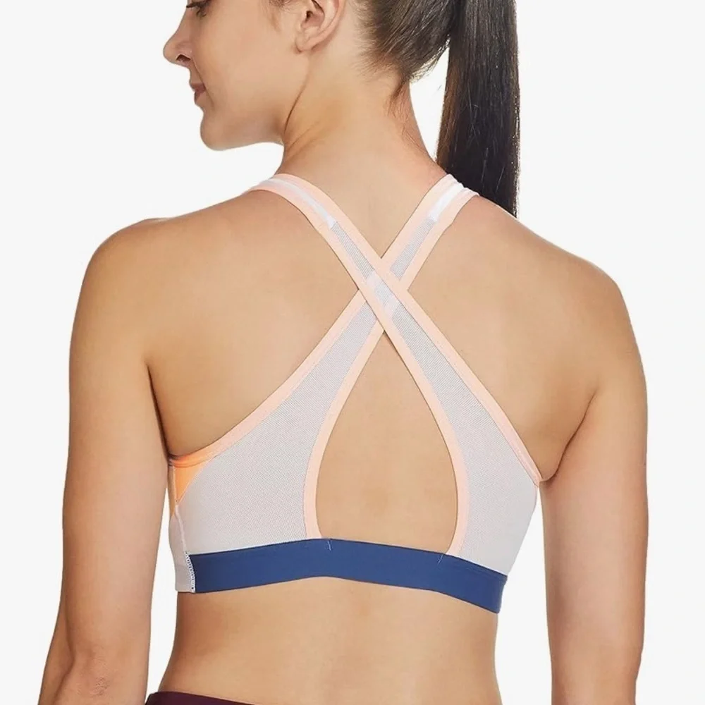 Nike Lot of 2 Sports Bras XS Windrunner Cross Back & Nike Pro Swoosh Padded - Picture 13 of 16